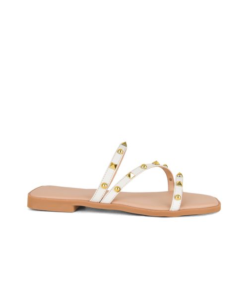 SANDALIA CON APLIQUES