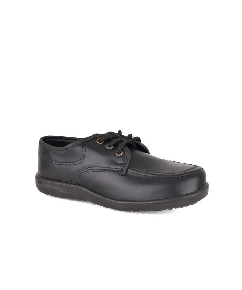 Zapatos Colegiales Bachiller Negro Para Niños Croydon