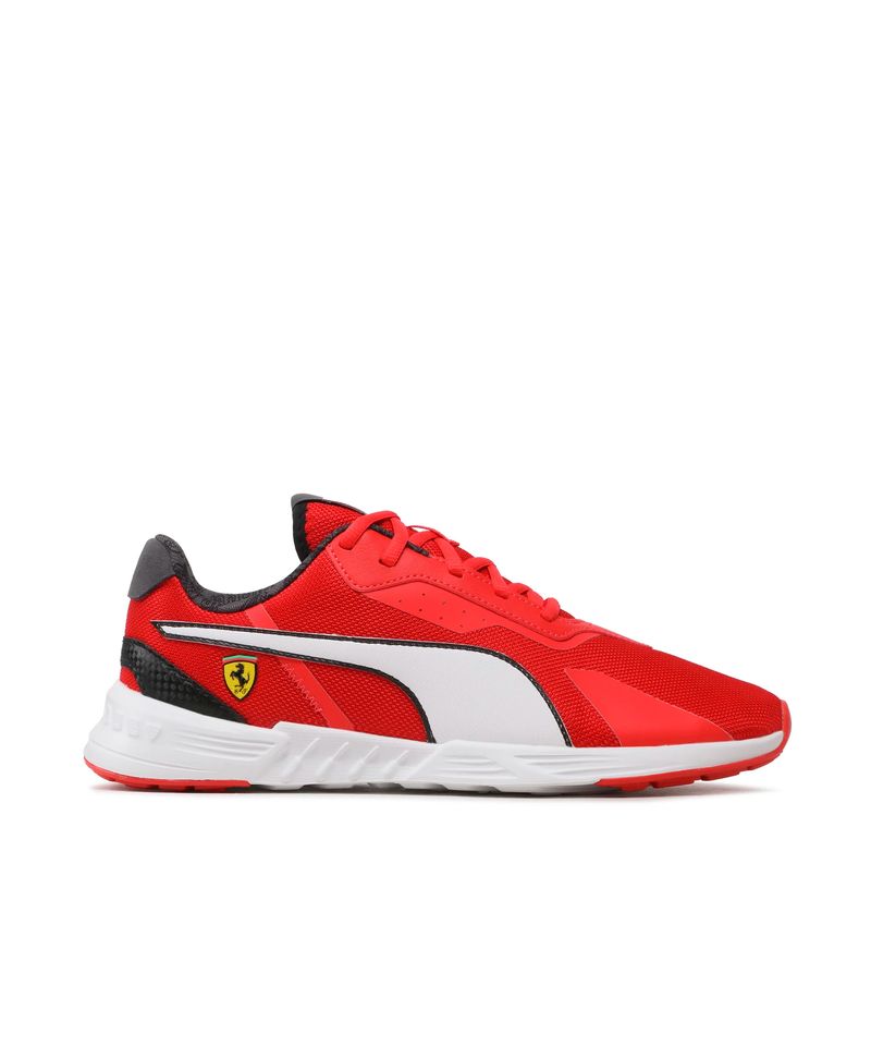 TENIS PUMA HOMBRE FERRARI TIBURION ROJO BLANCO